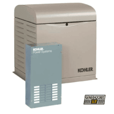 Grupo Electrógeno a Gas 12RESV M 10kva Monofásico con TTA Kohler