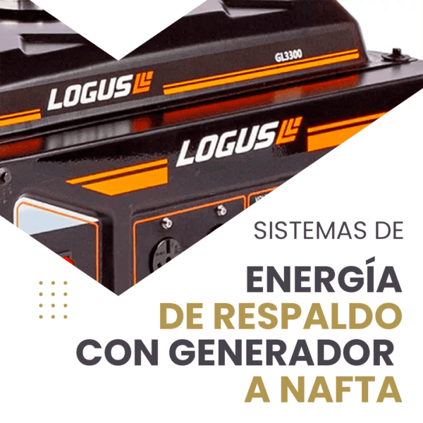 Grupo Electrógeno a Nafta GG8500E3 Logus 8,5Kva - Imagen 5