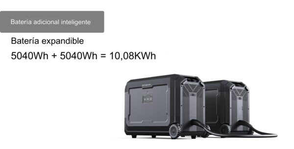 Estación de Energía Portátil Souop S5 5000w Madre - Imagen 14