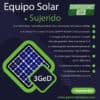 Sistema Energía Solar 3 GeD - M S/B - Imagen 2