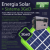 Sistema Energía Solar 3 GeD - M S/B