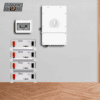 Sistema Energía de Respaldo con Bateria de Litio Deye 10 - 8 Kw / 20 Kw - 48 v - Trifásico