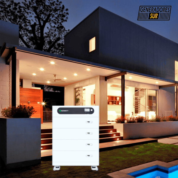 Sistema Energía de Respaldo con Bateria de Litio Growatt - All in One Serie Future 4 - 6 Kw / 22 Kw - 48v  – Monofásico