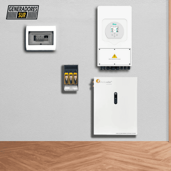 Sistema Energía de Respaldo con Bateria de Litio Deye 2 - 3 Kw / 5 Kw - 48 – Monofásico