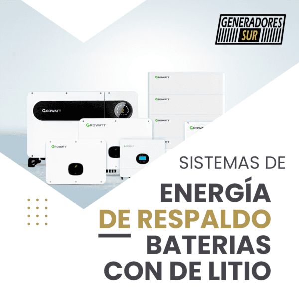 Sistema Energía de Respaldo con Bateria de Litio Growatt - All in One Serie Future 7 - 18 Kw / 33 Kw - 48v  – Trifásico - Imagen 2