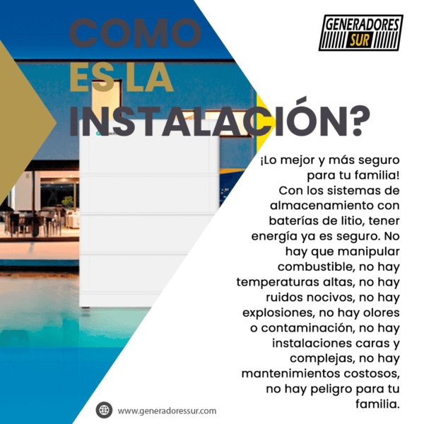 Sistema Energía de Respaldo con Bateria de Litio Growatt - All in One Serie Future 7 - 18 Kw / 33 Kw - 48v  – Trifásico - Imagen 7