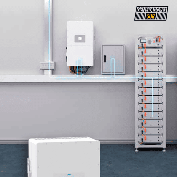 Sistema Energía de Respaldo con Bateria de Litio Deye 20 – 30Kw / 62,2 Kw