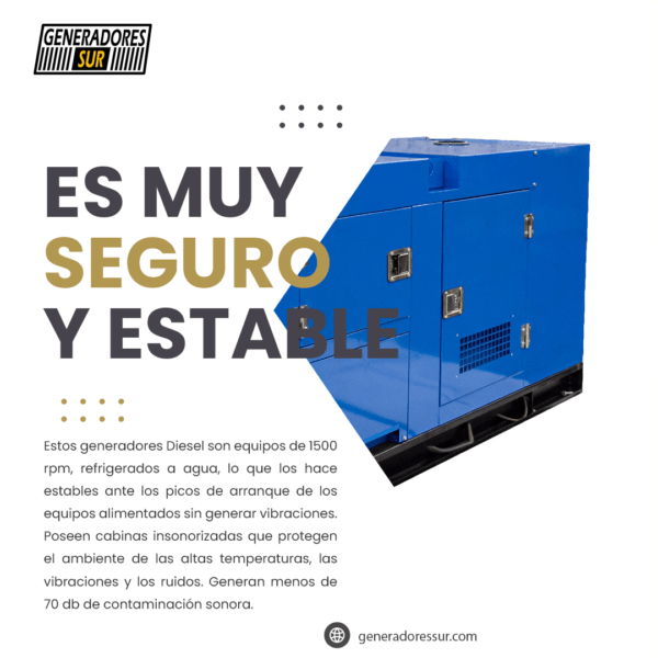 Grupo Electrógeno Diesel Logus 41BR Trifásico - SILENT 1500 RPM - Imagen 7