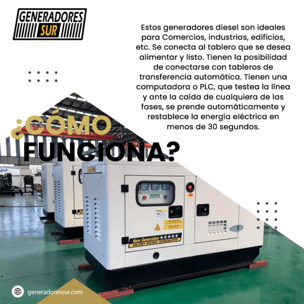Grupo Electrógeno Diesel Cummins Trifásico YNS65S 65KVA - Imagen 3