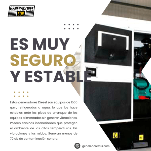 Grupo Electrógeno Diesel Cummins Trifásico YNS65S 65KVA - Imagen 7