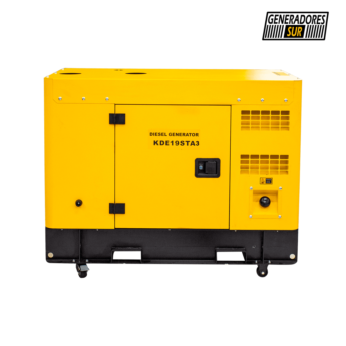 Grupo Electrógeno Diésel KDE19STA3 Trifásico SILENT 3000 RPM Kipor